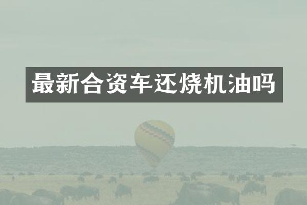 最新合资车还烧机油吗
