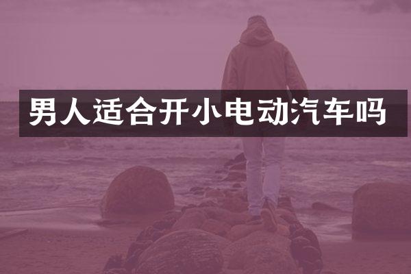 男人适合开小电动汽车吗