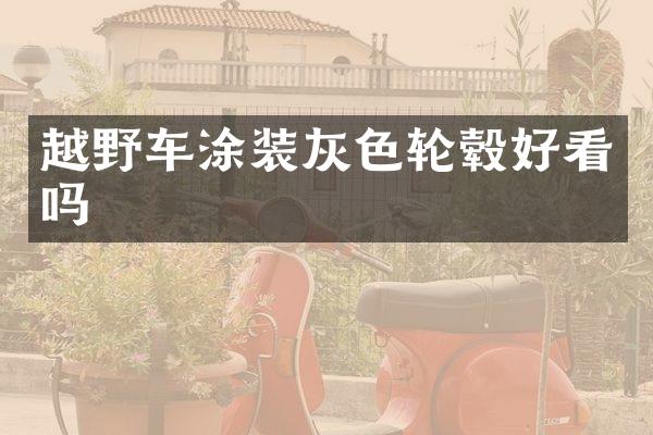 越野车涂装灰色轮毂好看吗