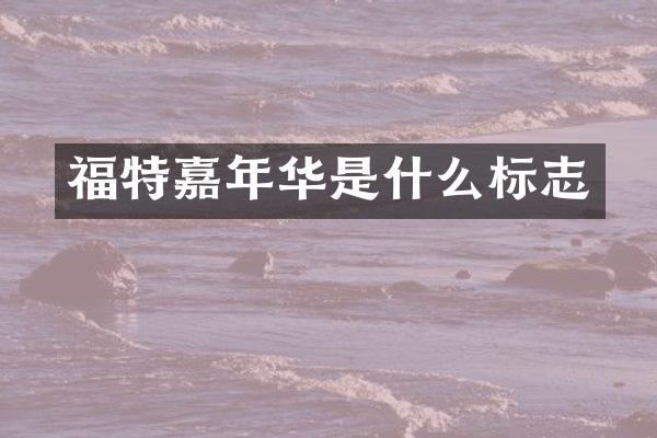 福特嘉年华是什么标志