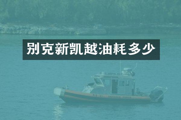 别克新凯越油耗多少