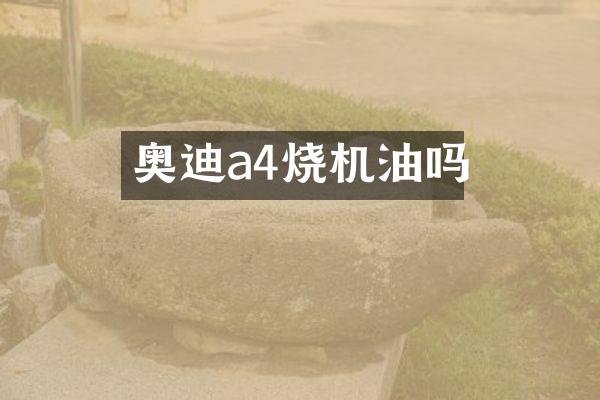 奥迪a4烧机油吗