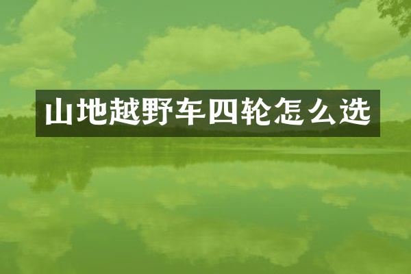 山地越野车四轮怎么选