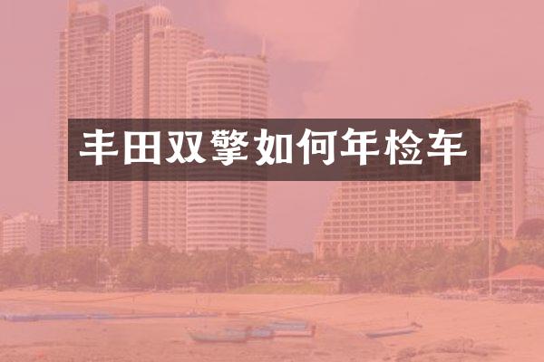 丰田双擎如何年检车