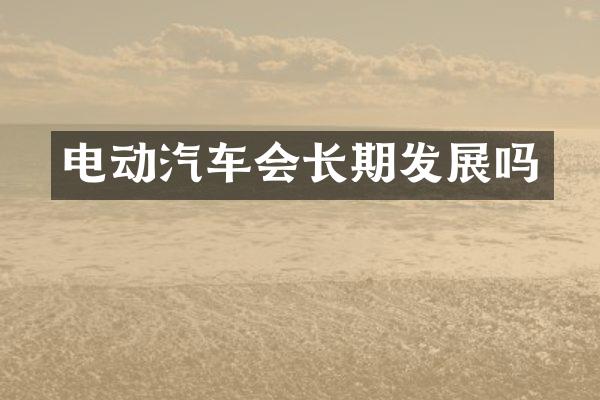 电动汽车会长期发展吗