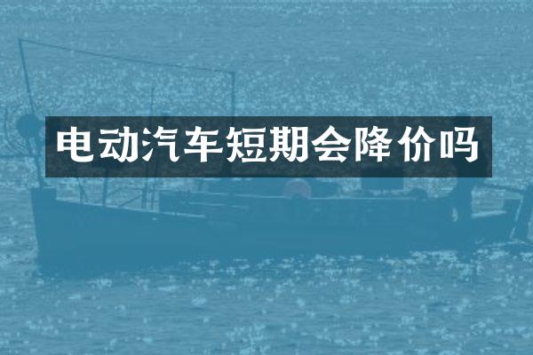 电动汽车短期会降价吗
