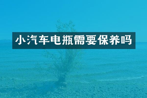 小汽车电瓶需要保养吗