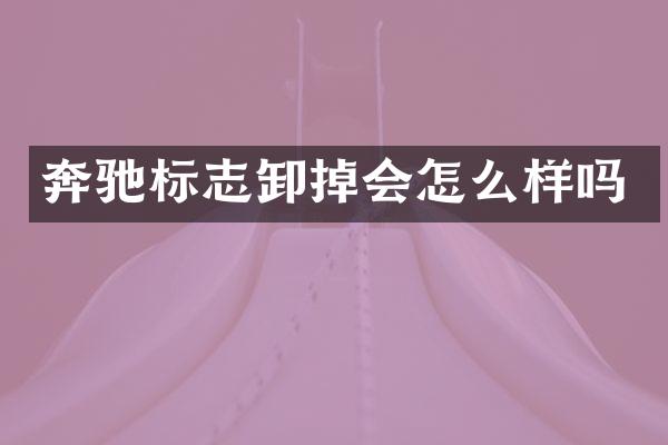 奔驰标志卸掉会怎么样吗