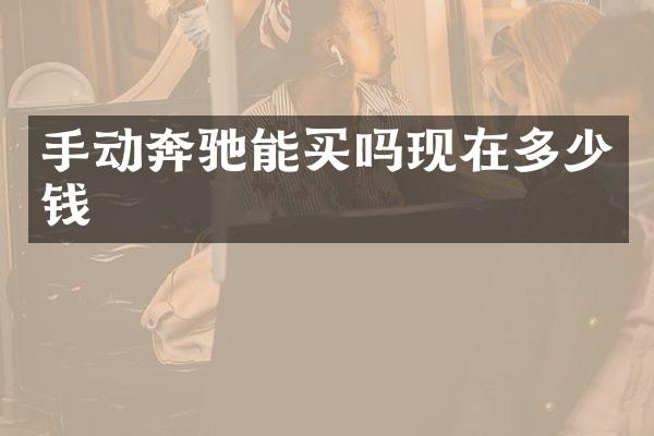 手动奔驰能买吗现在多少钱
