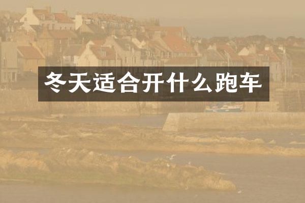 冬天适合开什么跑车