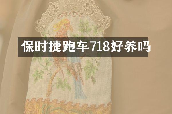 保时捷跑车718好养吗