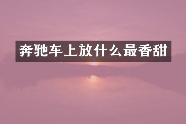 奔驰车上放什么最香甜