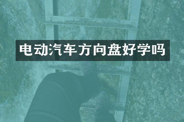 电动汽车方向盘好学吗