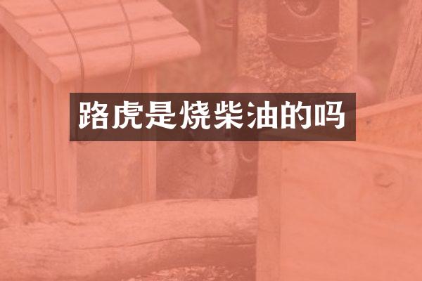 路虎是烧柴油的吗