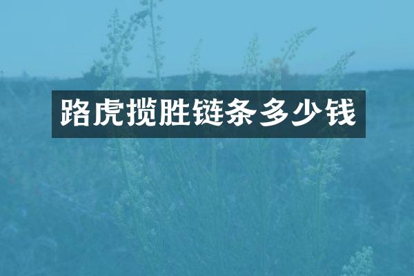 路虎揽胜链条多少钱