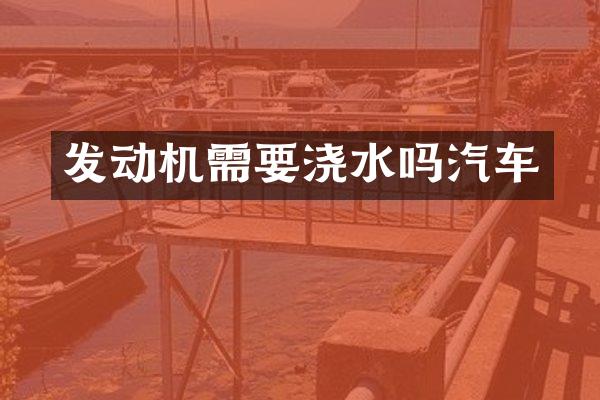 发动机需要浇水吗汽车