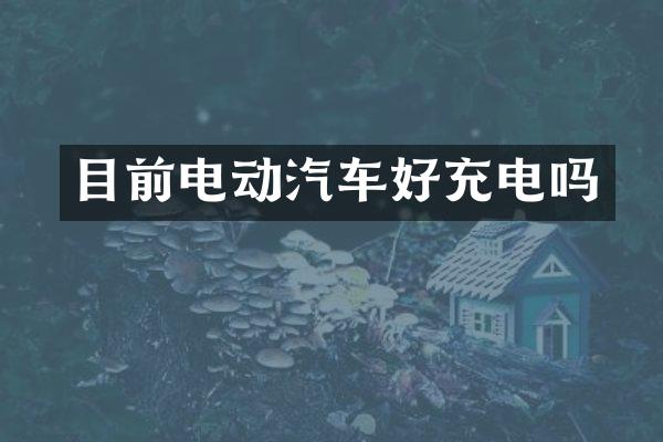 目前电动汽车好充电吗
