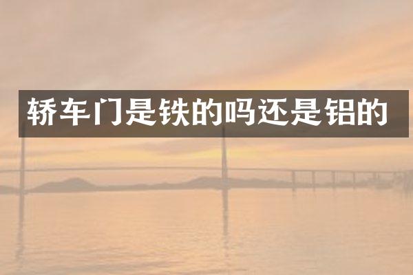轿车门是铁的吗还是铝的