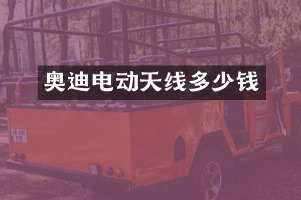 奥迪电动天线多少钱