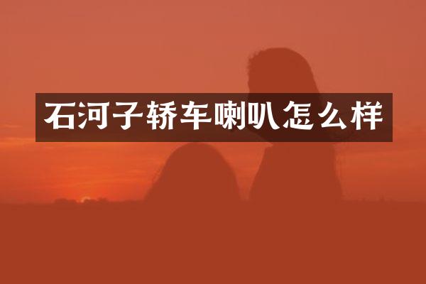 石河子轿车喇叭怎么样