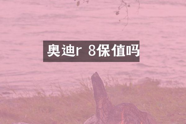 奥迪r 8保值吗