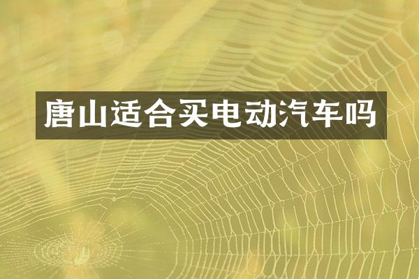 唐山适合买电动汽车吗