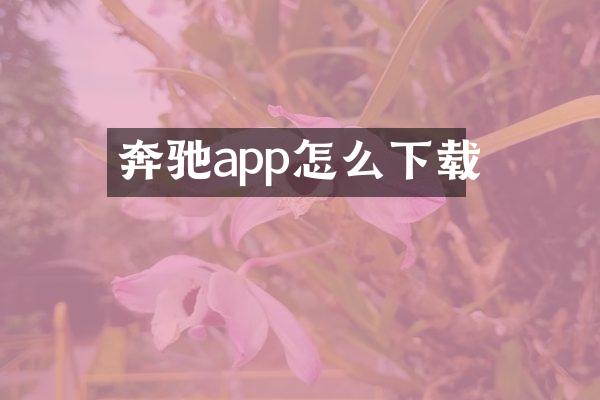 奔驰app怎么下载