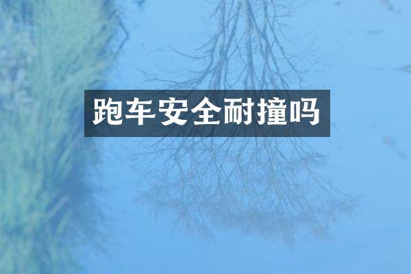 跑车安全耐撞吗
