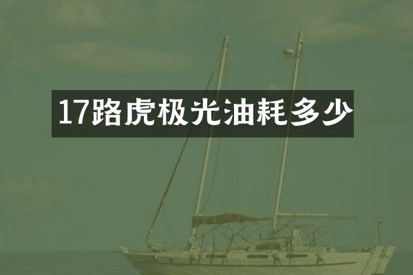 17路虎极光油耗多少