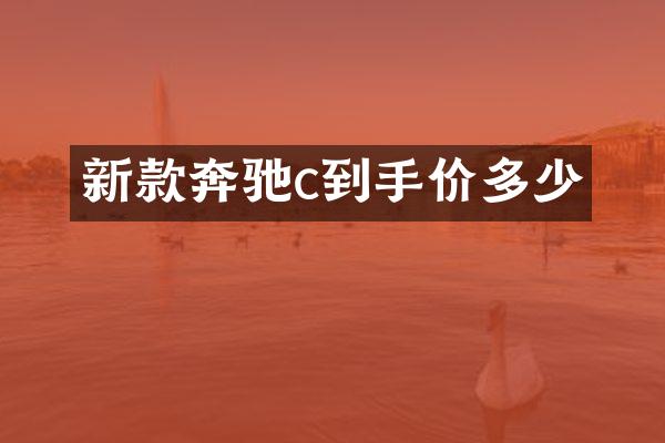 新款奔驰c到手价多少