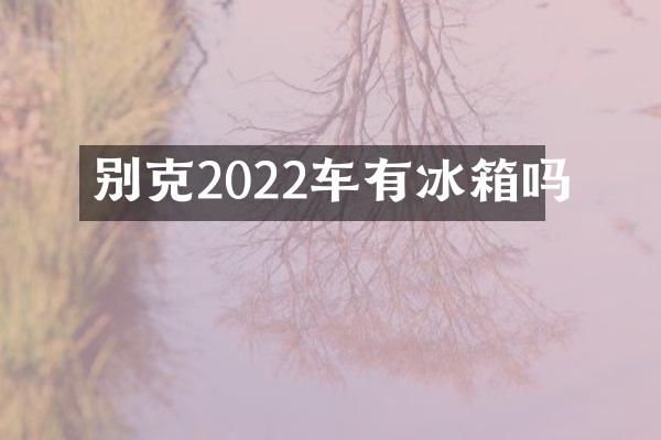 别克2022车有冰箱吗