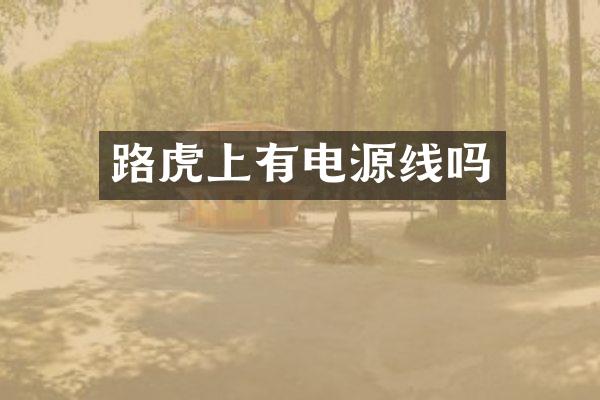路虎上有电源线吗