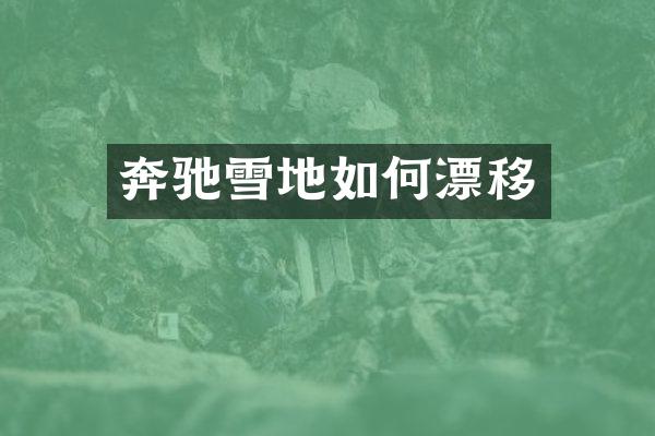 奔驰雪地如何漂移
