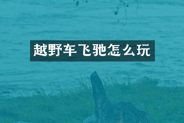 越野车飞驰怎么玩