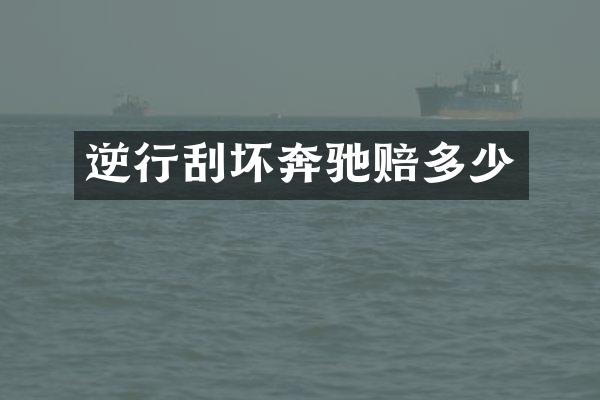 逆行刮坏奔驰赔多少