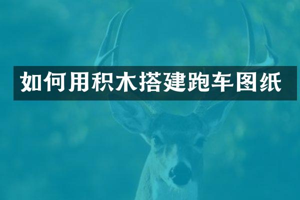 如何用积木搭建跑车图纸