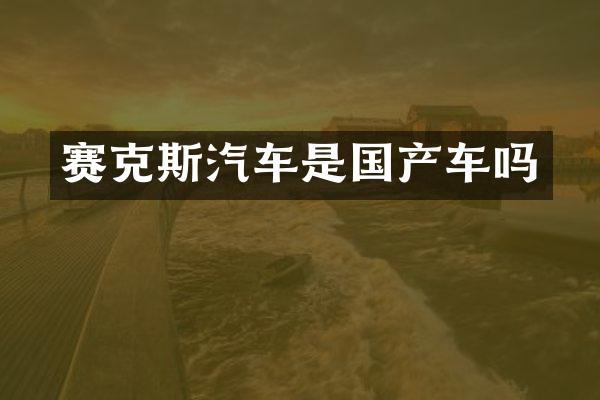 赛克斯汽车是国产车吗