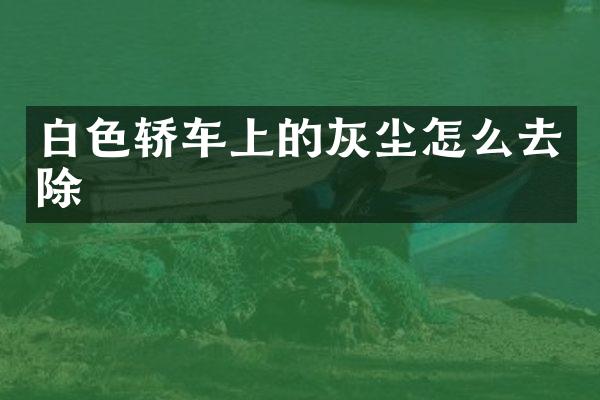 白色轿车上的灰尘怎么去除