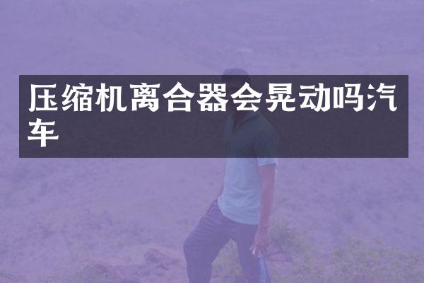 压缩机离合器会晃动吗汽车