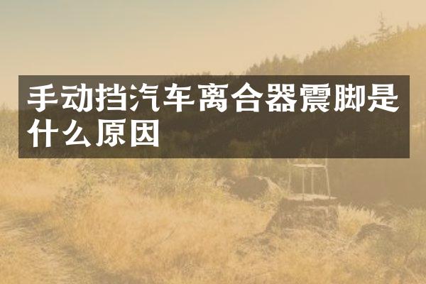 手动挡汽车离合器震脚是什么原因