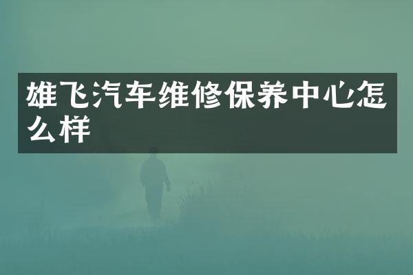 雄飞汽车维修保养中心怎么样