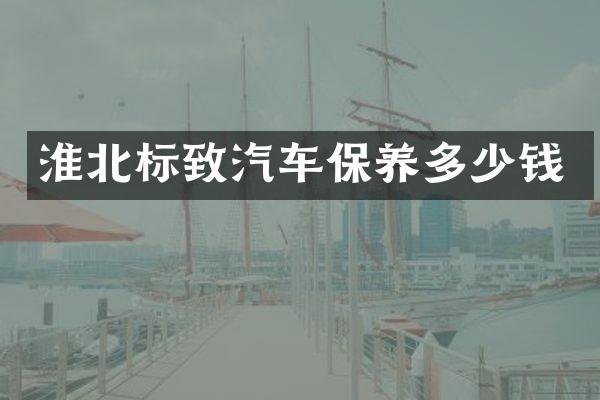 淮北标致汽车保养多少钱