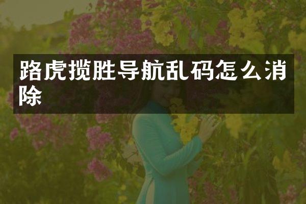 路虎揽胜导航乱码怎么消除