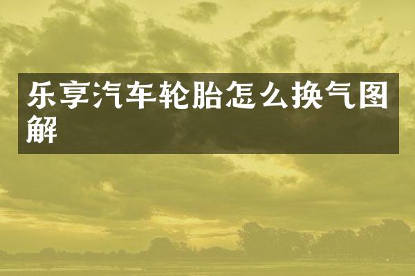 乐享汽车轮胎怎么换气图解