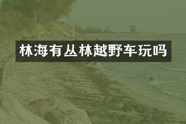 林海有丛林越野车玩吗