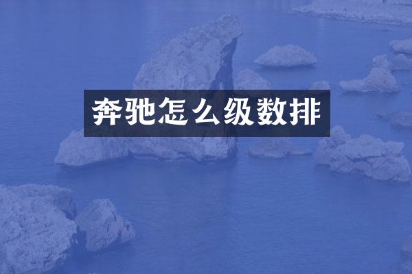 奔驰怎么级数排