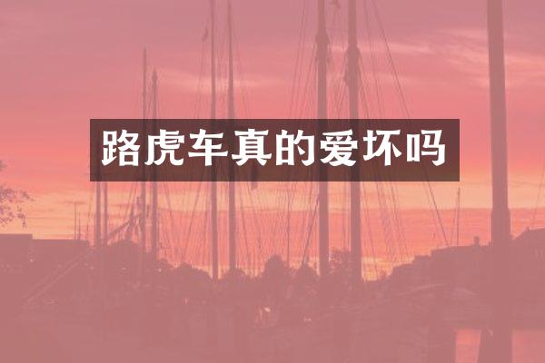 路虎车真的爱坏吗