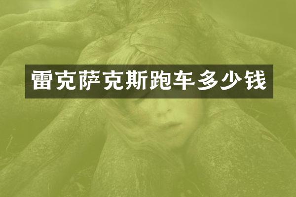 雷克萨克斯跑车多少钱