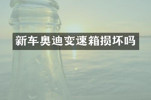 新车奥迪变速箱损坏吗