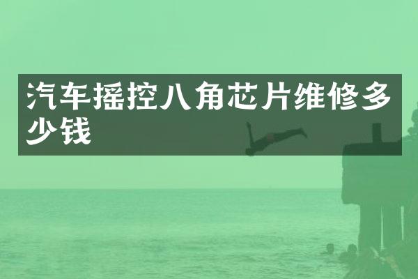 汽车摇控八角芯片维修多少钱